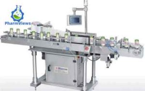 Sticker labeling machine